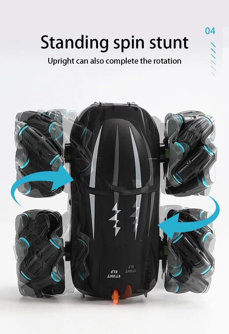 116 rc stunt автомобилей 4wd 24g rc drift 360 вращающ
