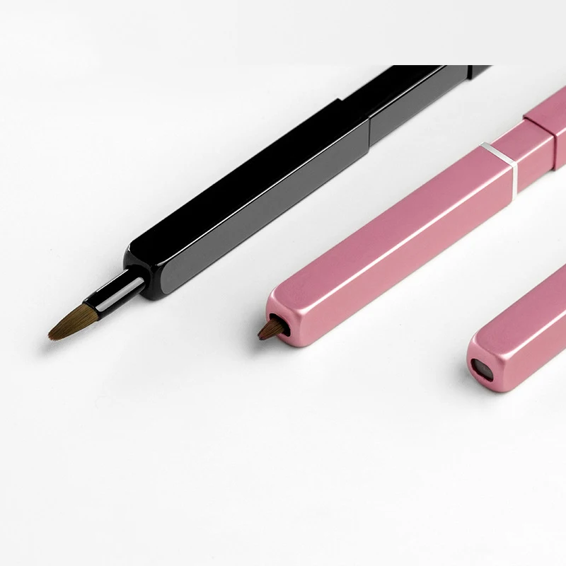 Переносная кисточка для губ Мягкая косметическая кисть блеск одна голова