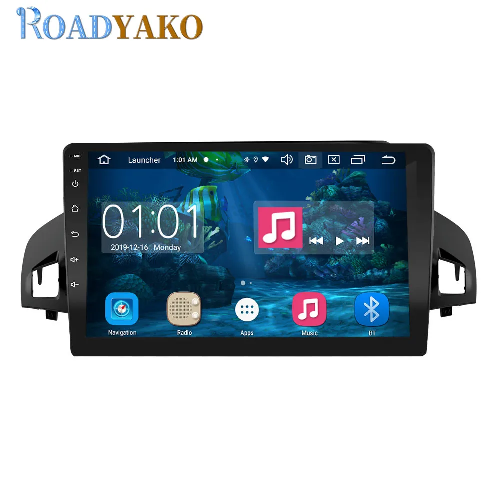 Online 9 ''Android Für Ford Kuga 2013-2019 Stereo Auto Auto Radio Multimedia Player GPS Navigation Autoradio Auto Dash Kit 2 Din