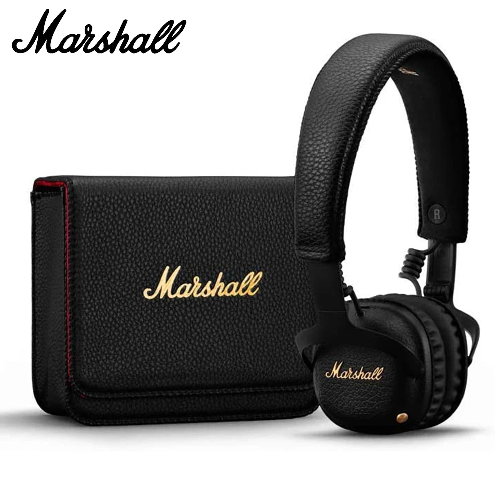

Наушники Marshall Mid ANC с активным шумоподавлением, беспроводные Bluetooth-наушники-вкладыши, Складная спортивная игровая гарнитура с насыщенными б...