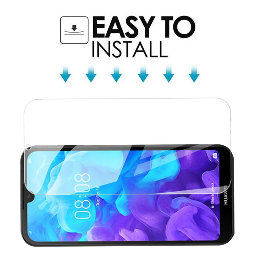 Защитное стекло для Huawei Y5 Lite 2018 2019 закаленное 9H 1-3 шт. | Защитные пленки