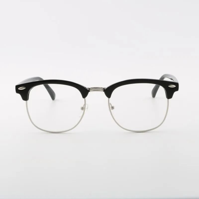 Солнцезащитные очки с прозрачными линзами для мужчин и женщин в стиле ретро