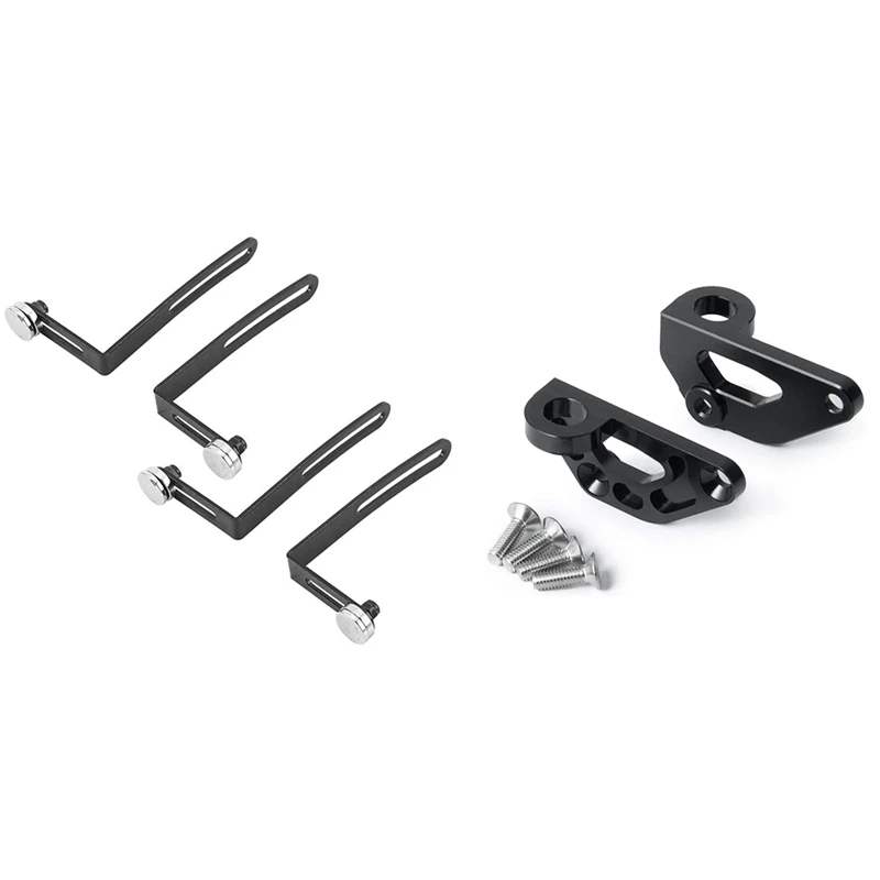 

2 комплекта запчастей для радиоуправляемого автомобиля: 1 набор монтажных комплектов для корпуса и 1 набор металлических L-образных кронштей...