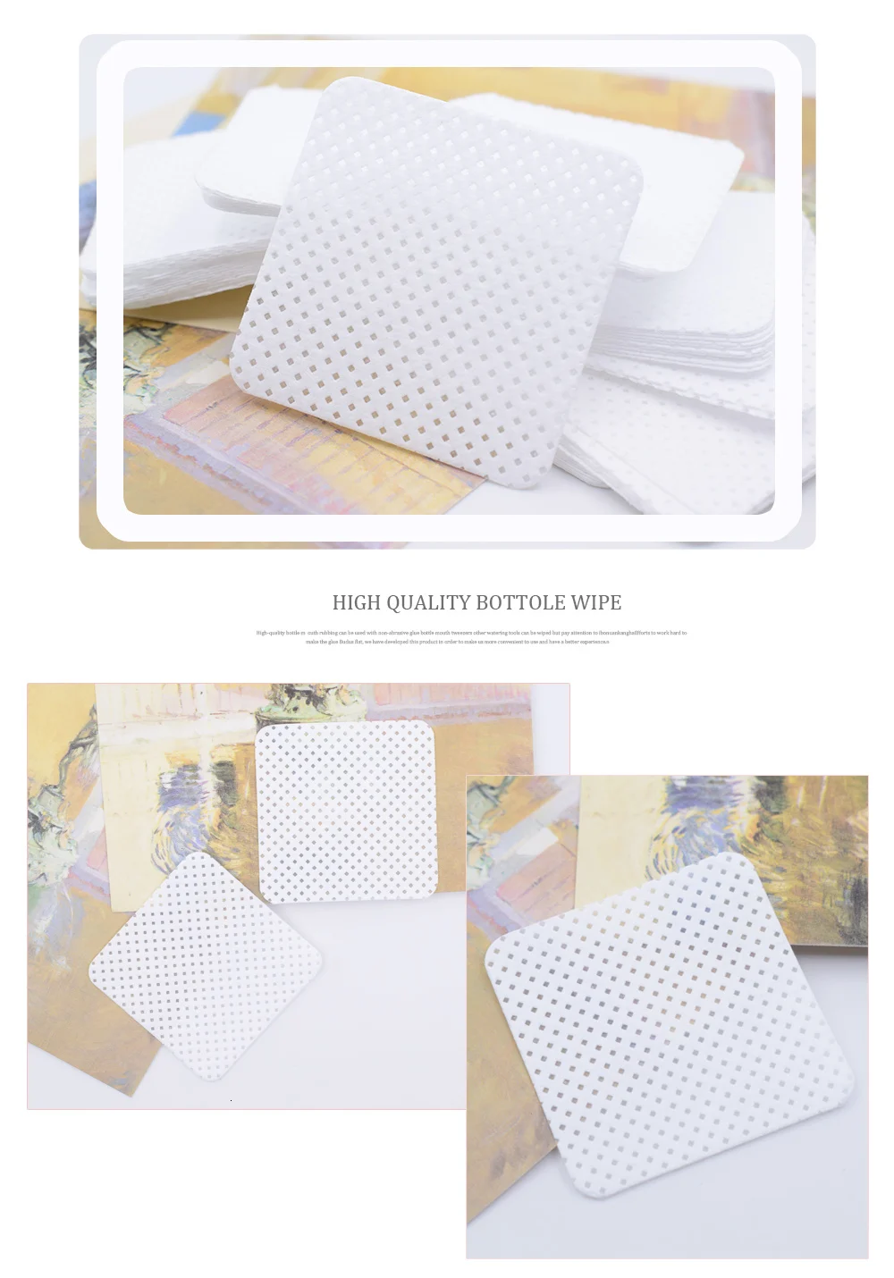 180 шт безворсовые бумажные хлопковые салфетки для удаления клея ресниц протрите рот бутылки клея предотвращает засорение клея прокладки для очистки