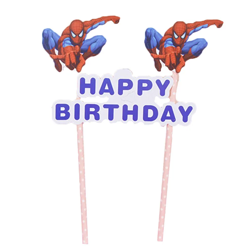 Набор столовых приборов мультяшная тематика Человек-паук Марвел нож и вилка