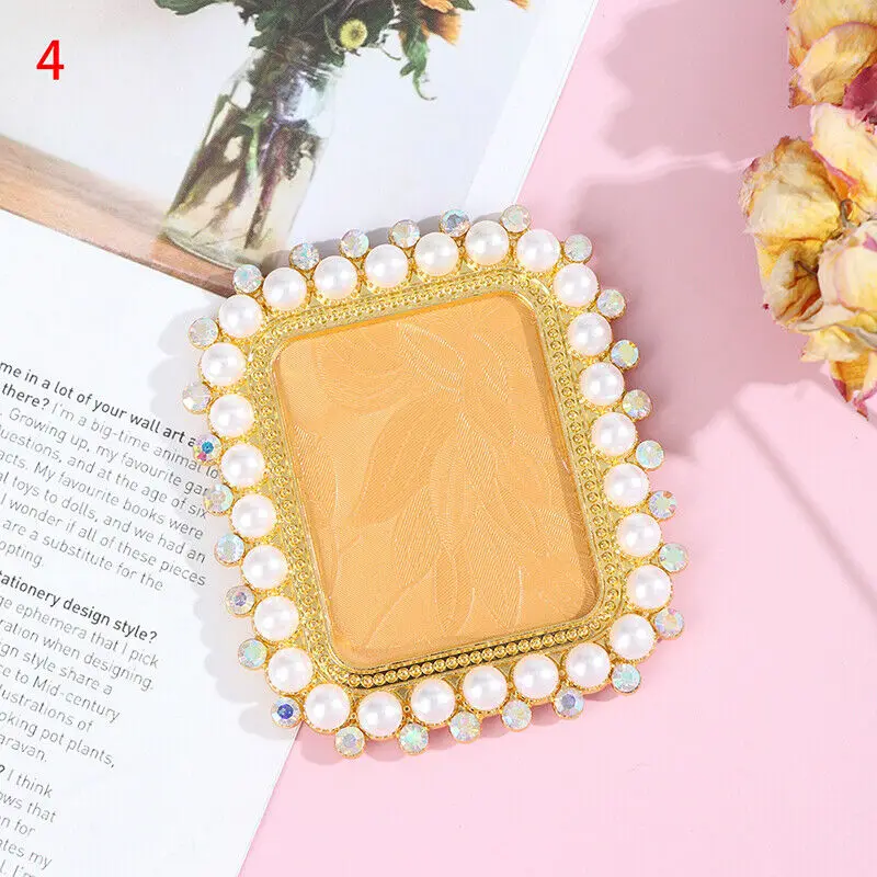 

2021Hot!!! -1pc Square Peal Nail Art Plate Work Display False Tips Rhinestones Practice Display Nail Tools