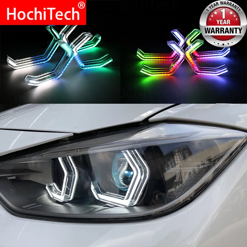 Для 2012 UP BMW F32 4 серии аксессуары RGBW множество цветов Известный стиль M4 кристалл