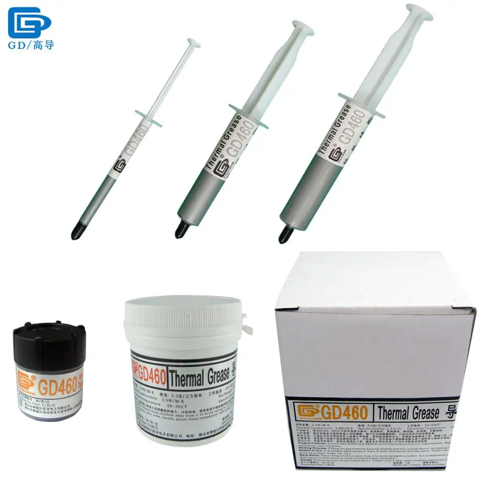 Паста терморегулятор GD460 1/15/20/30/150/1000 г|thermal conductive|conductive greasethermal conductive grease |