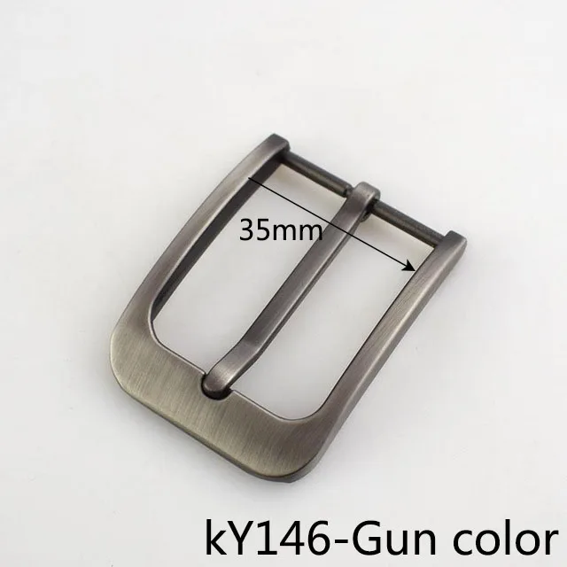 KY146-Gun Balck Meetee 2/5 шт. металлический штырь пряжки ремня для мужские Для женщин 35/40 мм пояс головы DIY Изделия из кожи джинсы Декор аппаратных аксессуары для ванной комнаты - Цвет: KY146-Gun Balck