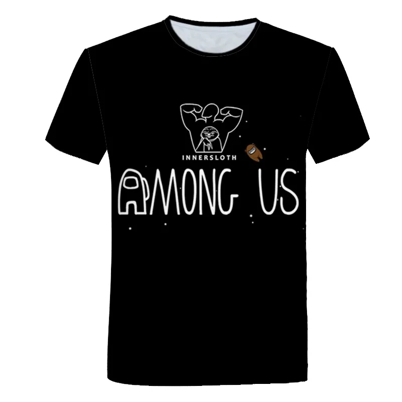 

Teenager Game Among We T-shirt For Children Boys Girls Short Sleeve Clothes Kids Short Sleeve T-shirt Polyester Sports Tops