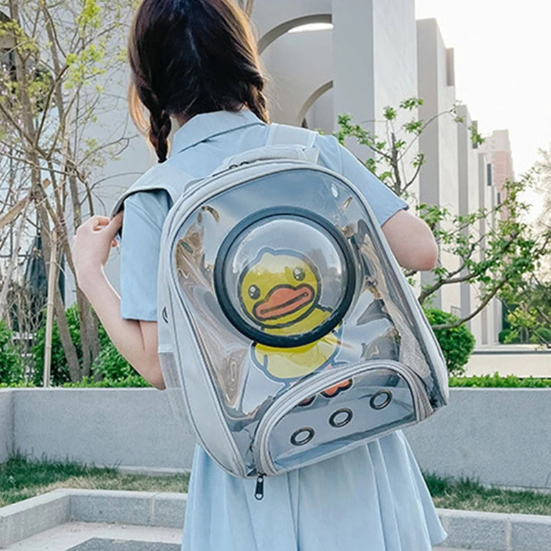 Pet Travel Bag Carrier Backpack Hard-Sided Cat/Dog Bubble Small Space Capsule Knapsack | Багаж и сумки