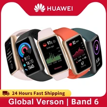 Global Version Huawei Band 6 Smartband Blood Oxygen Heart Rate Tracker Sleep Monitoring Fitness Health Smart  6