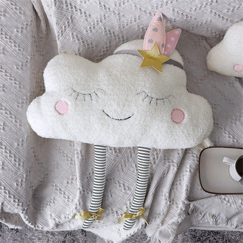 

40cm Plush Toys Bolster Kawaii Soft Cloud Pillow Cotton Stuffed Cushion Sofa New Style Toy Suffed toys Gift For Baby Children