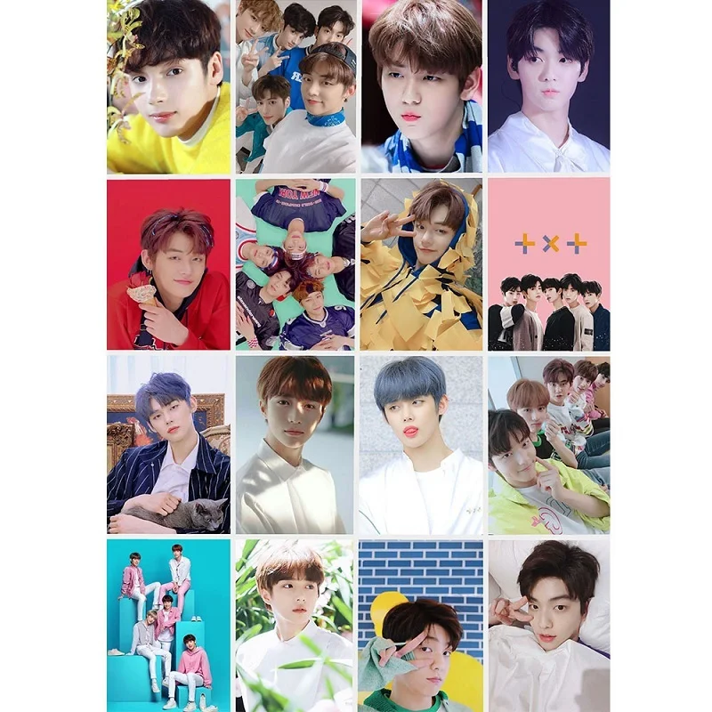 

KPOP TXT Boy Group Photo Card Photo LOMO Card Cui Soobin Cui Lianjun Cui Fankui Jiang Taexian Xiu Ningkai