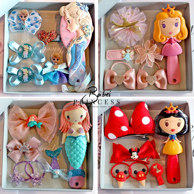 Детские аксессуары для волос новинка 2020 принцесса Айша заколка детский головной