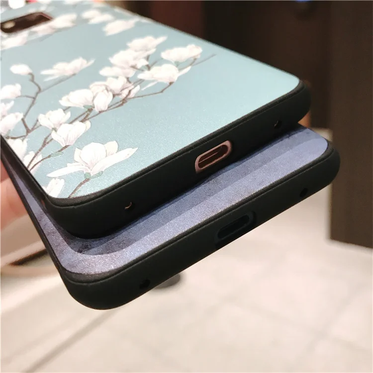 

Case For Xiaomi Mi Redmi Note 9 10 10T 9T 8T 8 9A 7A 7 9S Pro Lite A1 A2 6X 5X X3 NFC F1 Case 3D Emboss Flower Soft TPU Fundas