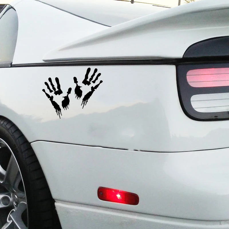 Кровавый зомби ручная печать домашний декор автомобиль грузовик переводная