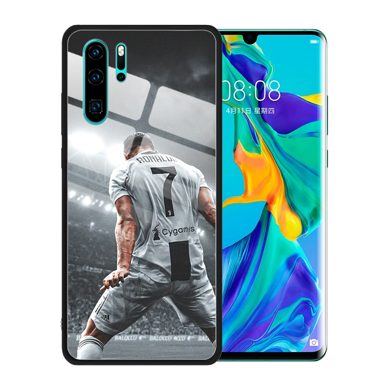 Чехол из закаленного стекла для Huawei P40 Pro + P30 P20 Lite P Smart 2019 Plus|Бамперы| |