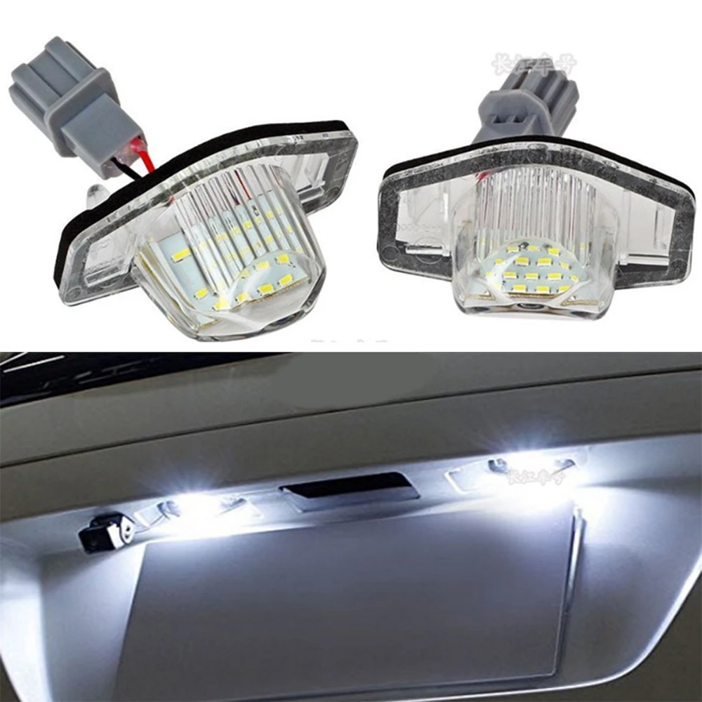 Светодиодный светильник для номерного знака автомобиля 12 В Honda Crosstour CR V eFR Dix