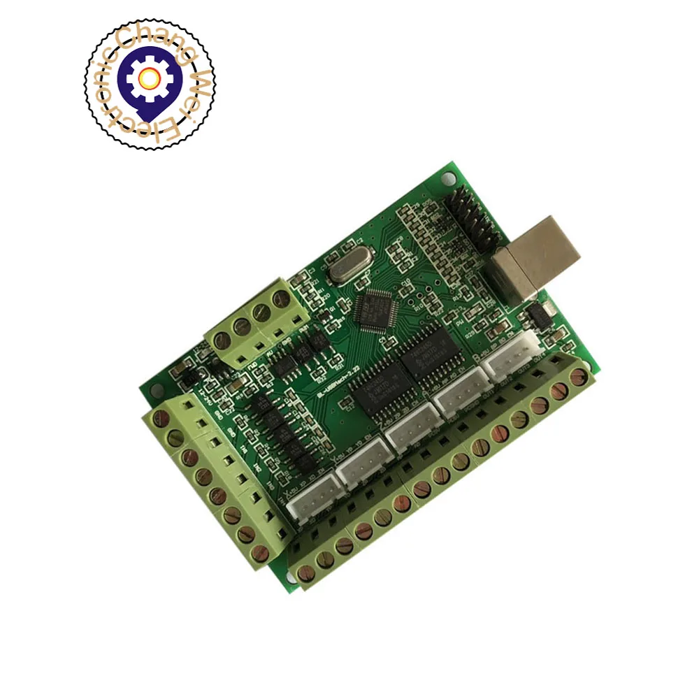USB-интерфейсная плата MACH 3 Green 5 Axis100Khz CNC карта управления движением для