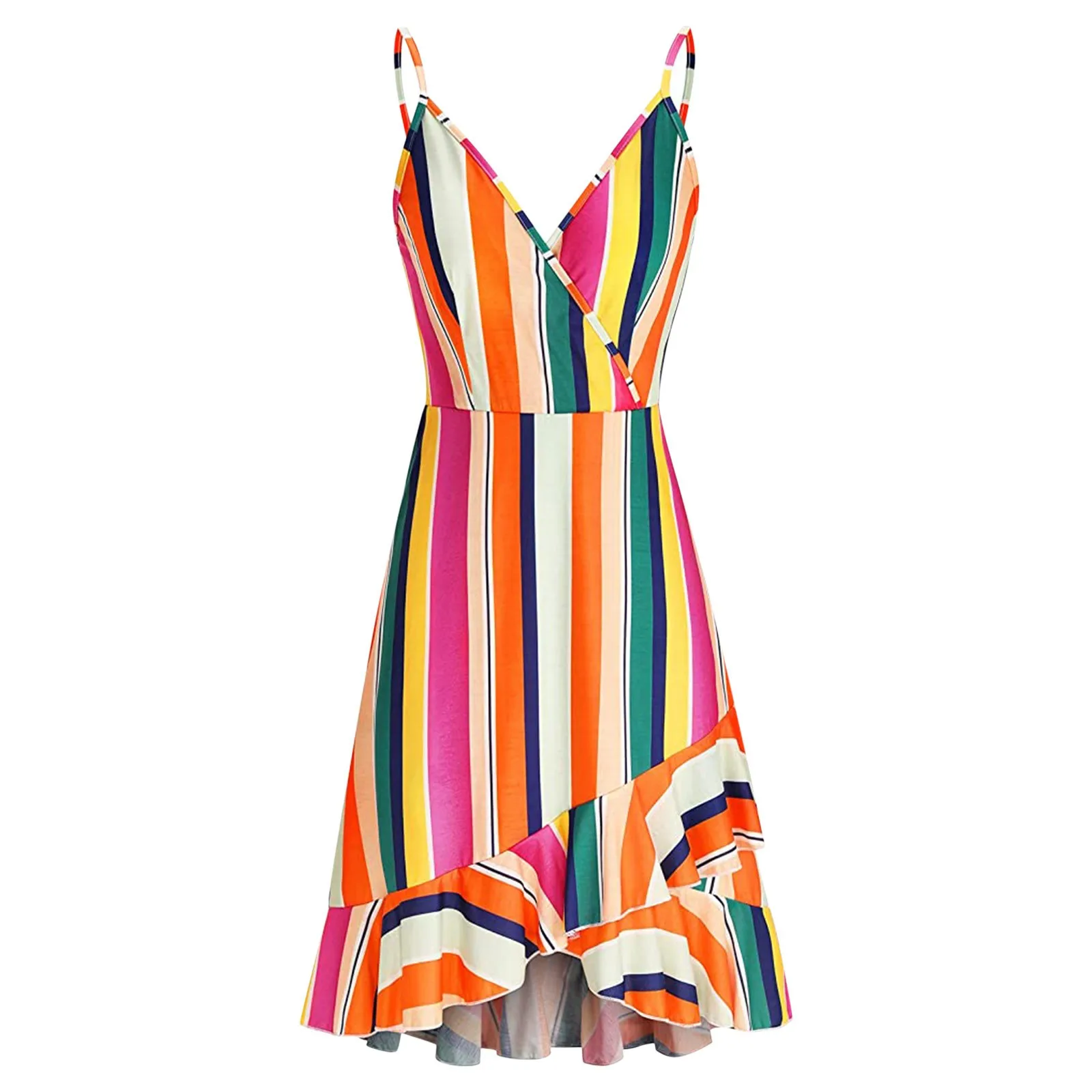 

2021 New Sexy Women Sleeveless Leaves Printing Night Dress High-waist Slim-fit Sling Imitation Silk Home Service Dropshipping