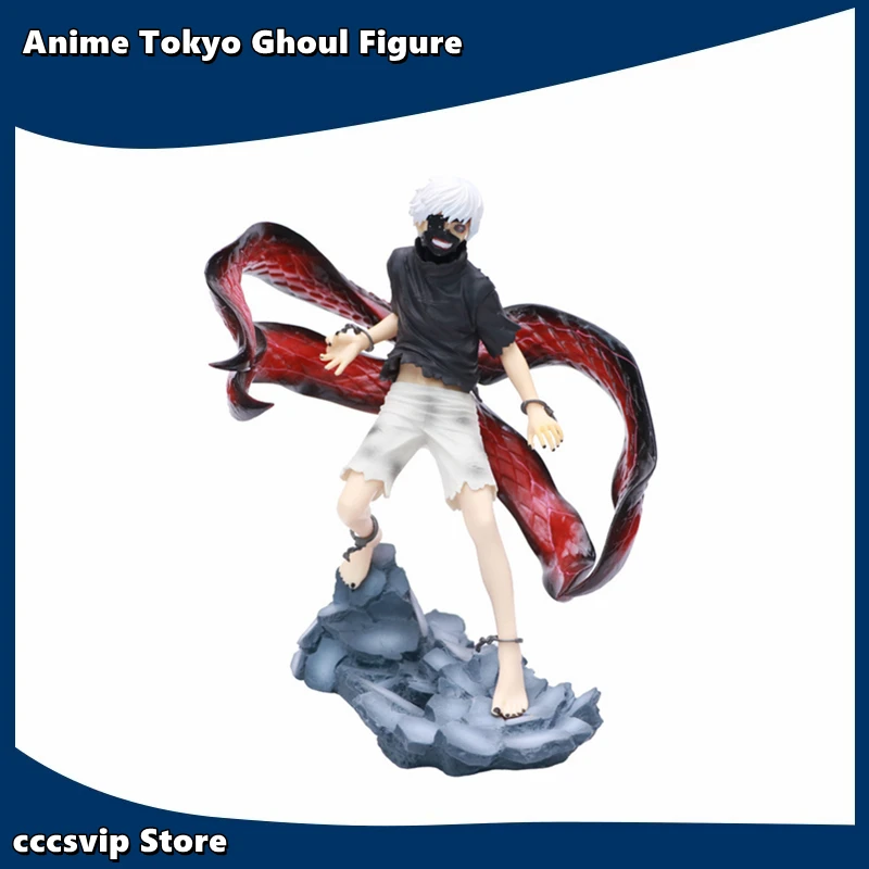 

Cccsvip Anime Tokyo Ghoul Figure Kaneki Ken Touka Kirishima PVC Action Figure Kaneki Ken Awakening Generation of Dark Jin Muyan