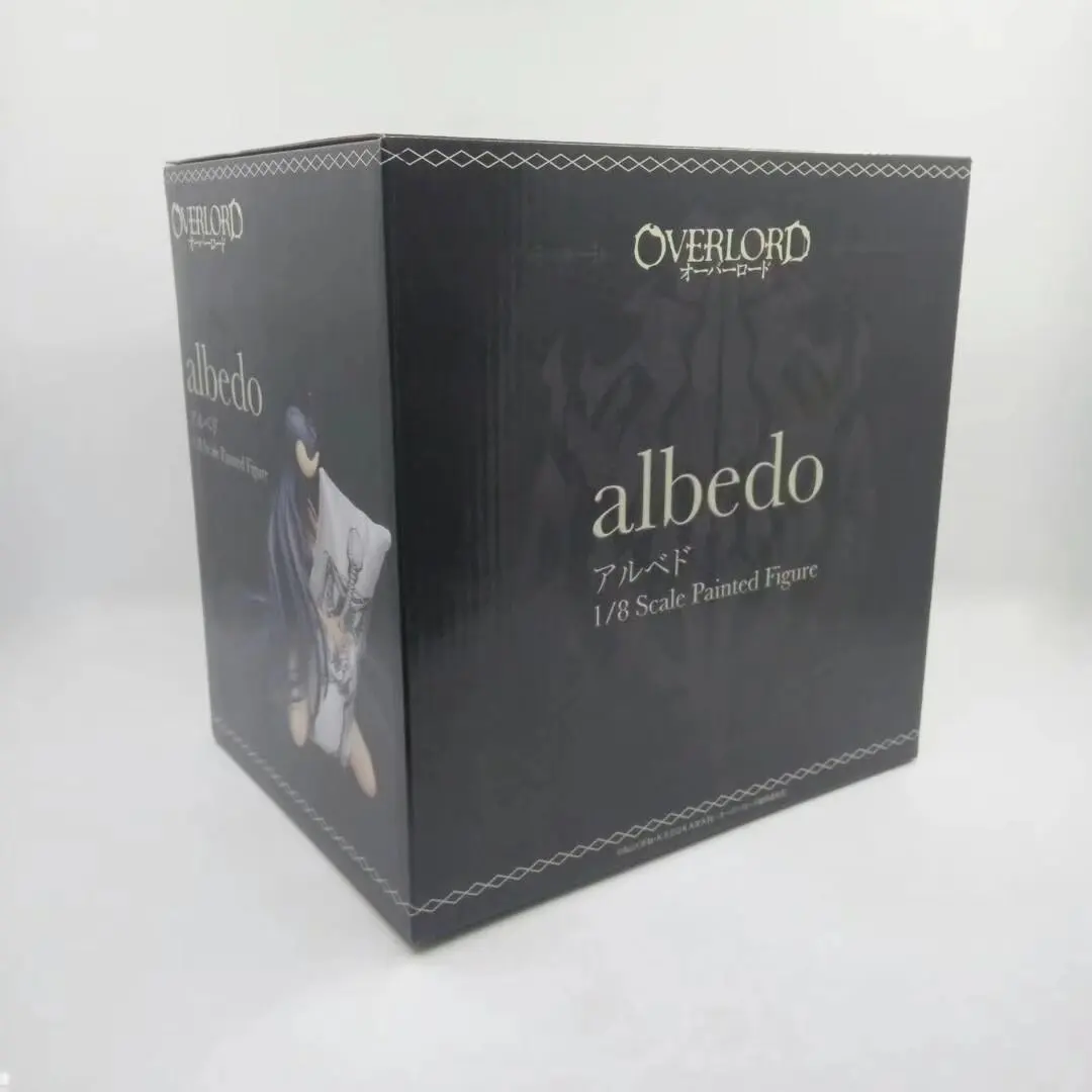 B With Original Box Новое поступление Аниме Горячая сексуальная девушка альбедо Летающая статуя 1/8 Масштаб Окрашенные Фигурки ПВХ Коллекция Модель Кукла игрушка LELAKAYA 29 см - Цвет: B With Original Box