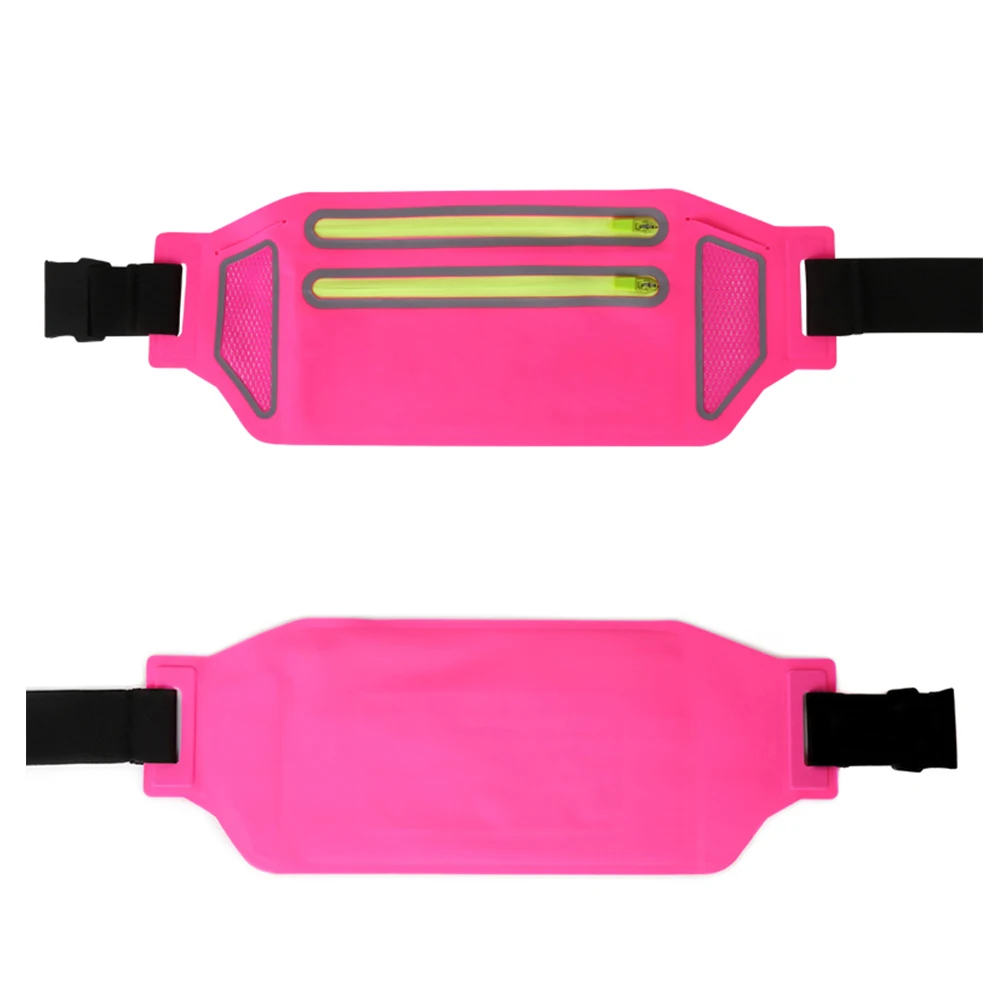 Double Zipper Waterproof Waist Bag Breathable Elastic Sports Lightweight Accessories Running Belt Multifunctional Sweatproof | Спорт и