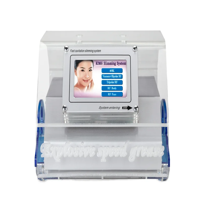 2020 40K ультразвуковая радиочастотная вакуумная машина для похудения 5 в 1