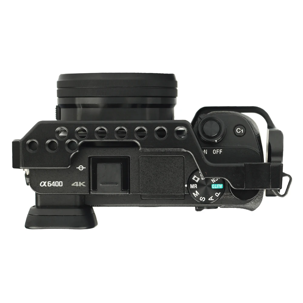 Клетка для камеры Sony A6000 / A6300 A6400 A6500 ILCE-6000/ILCE-6300/ILCE-A6500/с холодным башмаком 1/4 &quot3/8&quot