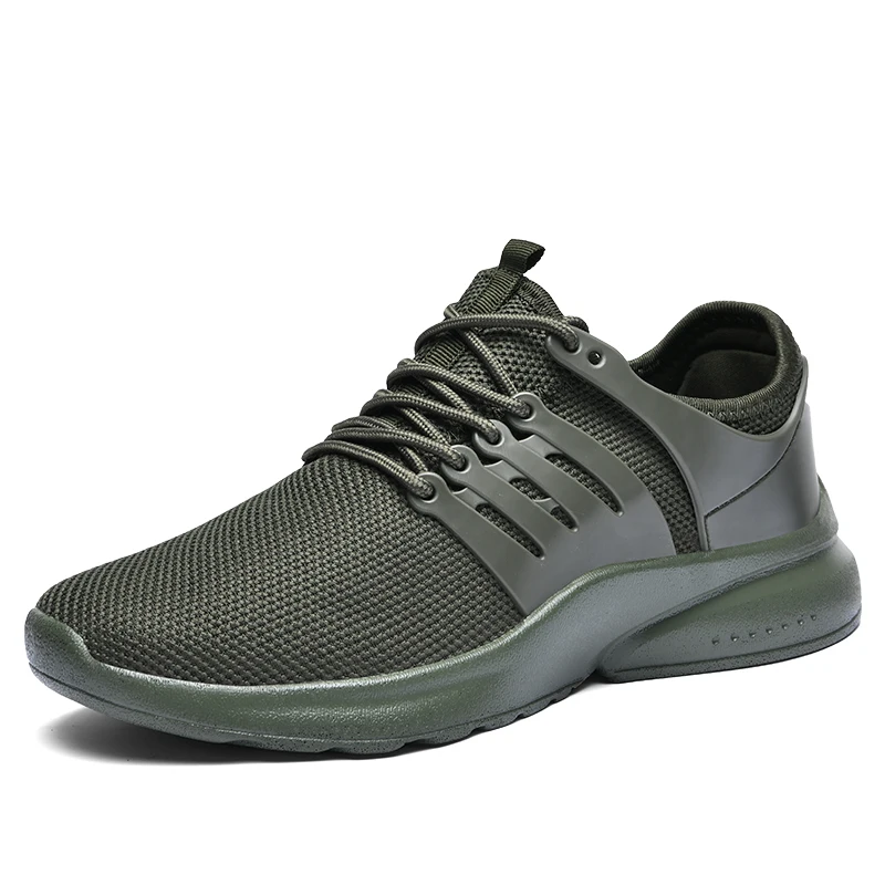 Мужские кроссовки для бега на шнуровке мужские легкие дышащие ходьбы фитнеса