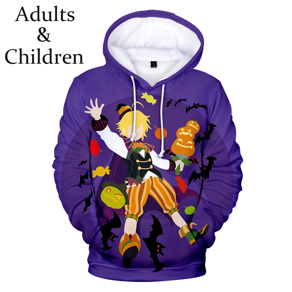 

Personality Fashion Autumn 3D meliodas Hoodies Men women Sweatshirt Comfortable kids Harajuku boys girls 3D Hoody pullovers