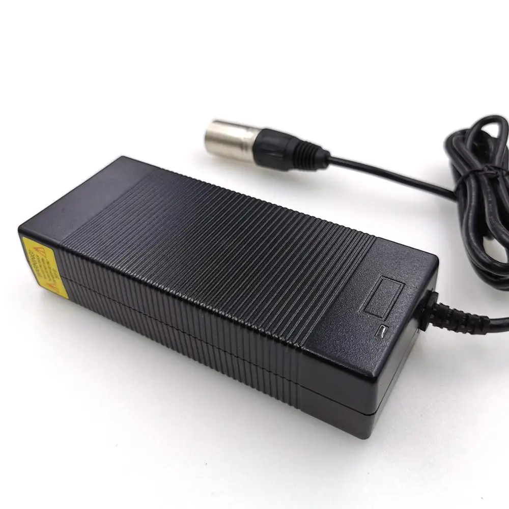 29.4V 3A charger for 7S 18650 battery 24V battery pack electric bike lithium battery charger 4-pin XLR Connec images - 6