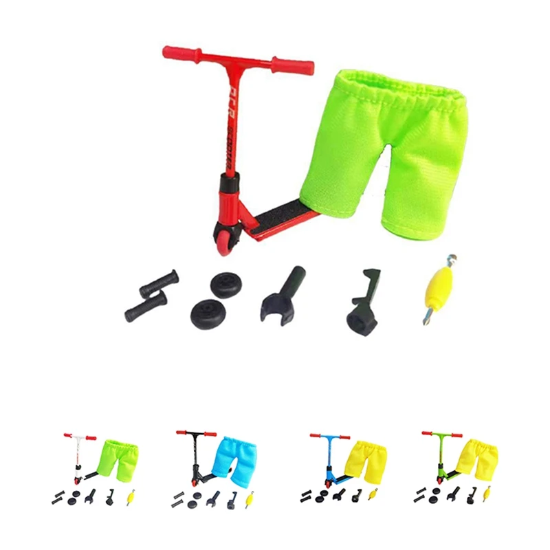 

Mini Skateboard Finger Alloy Finger Scooter Scooter Model Finger Board Accessories Mini Skateboard Finger Toy