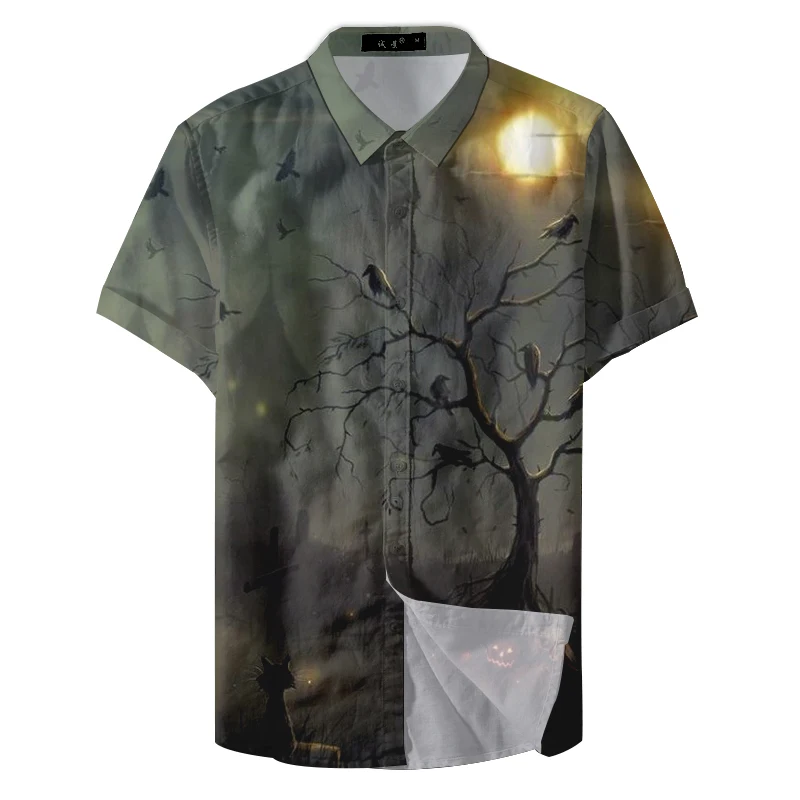 2021 Мода размера плюс Мужская Кнопка полиэстер вечерние Уличная Повседневная