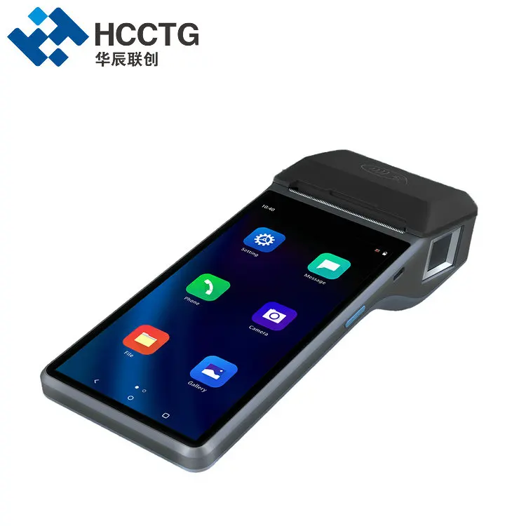 Qualcomm Octa-Core LCD сенсорный экран портативный 4G NFC POS терминал офлайн машина оплата (Z300)