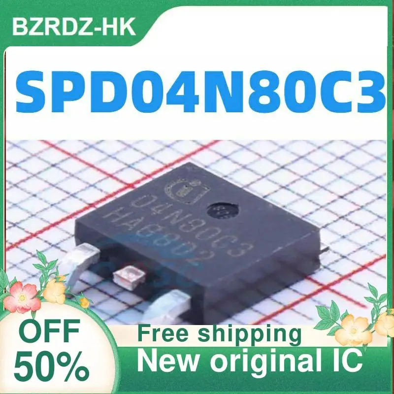 

1-20 шт. SPD04N80C3 TO-252 новый оригинальный IC