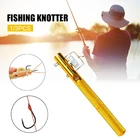 1 шт.3 шт. рыболовный крючок, двухсторонняя игла, узлы, зажим, набор инструментов, рыболовная леска, завязывание, рыболовный крючок, игла