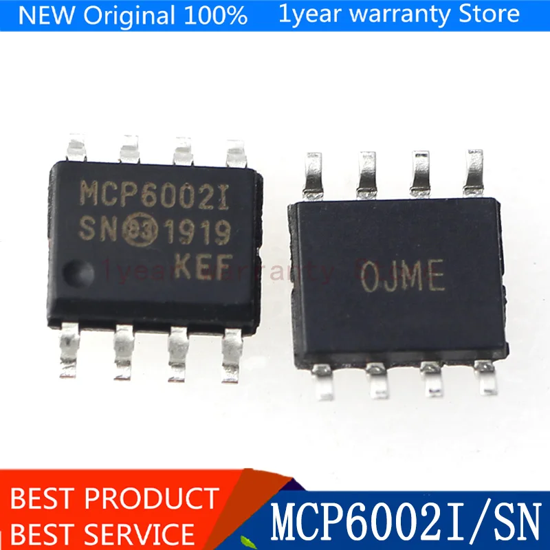 

{ New original } 10PCS MCP6002-I/SN SOP8 MCP6002-I SOP MCP6002 SOP-8 SMD