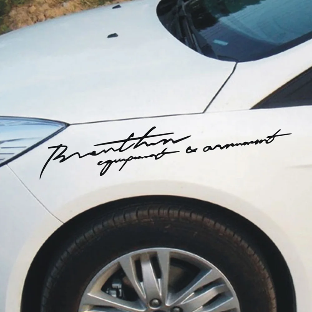 Авто Наклейка автомобиля Новое поступление личности с надписями на английском