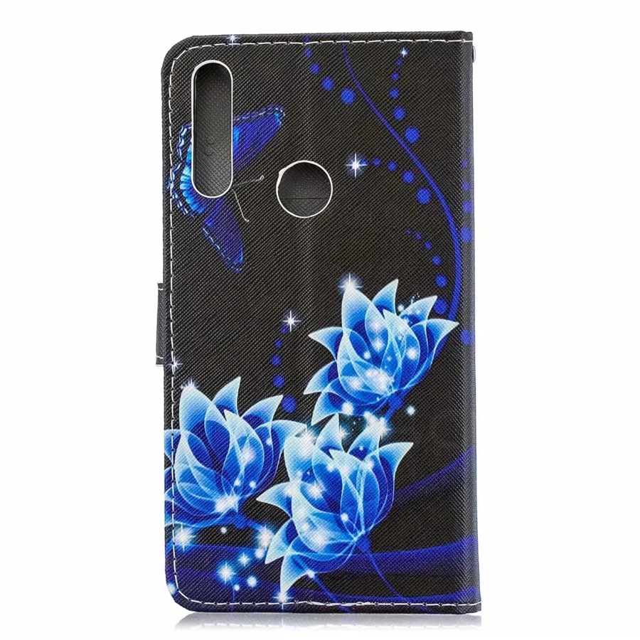 Модный кожаный чехол с цветком для huawei Honor 9X STK-LX1, бумажник, флип-чехол для huawei Honor 9X, премиум-Чехол