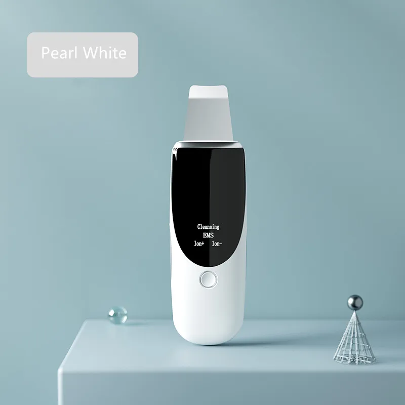 

Sonic Skin Scrubber Peeling Shovel Deep Cleansing Cavitation Peeling SPA Scraper Skin Cleaner Face-lifting Machine Pore Cleaner