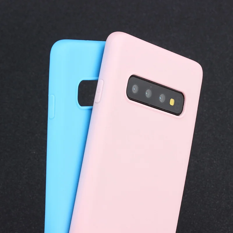 Силиконовый чехол карамельных цветов для Samsung Galaxy M10 M20 M30 A10 A30 A40 A50 A70 S7 S8 S9 S10 5G Plus A7