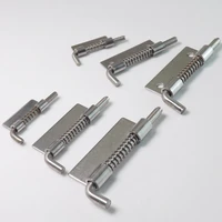 stainless steel 304 spring bolts latch hardware cabinet industrial flat welding distribution flat welding
