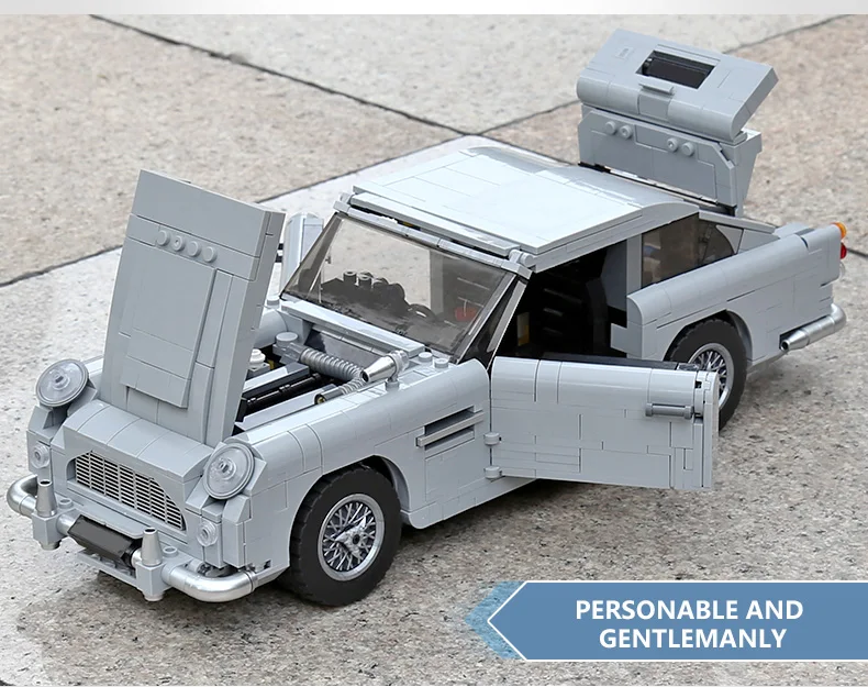 21046 лего technic Creator Expert Classic Джеймс Бондс 007 DB5 строительные блоки наборы кирпичи модель детских игрушек подарки совместимые 10262