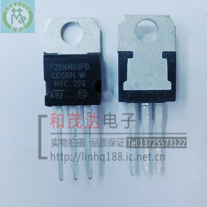 Оригинальный Новый 5 шт/STP20NM60FD ST P20NM60FD 600V 20A TO 220 TO220|Регуляторы