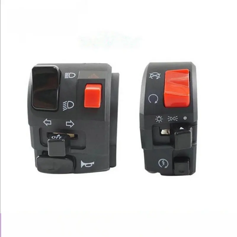 Модификация мотоцикла переключатель сборки спереди светильник + рожковые