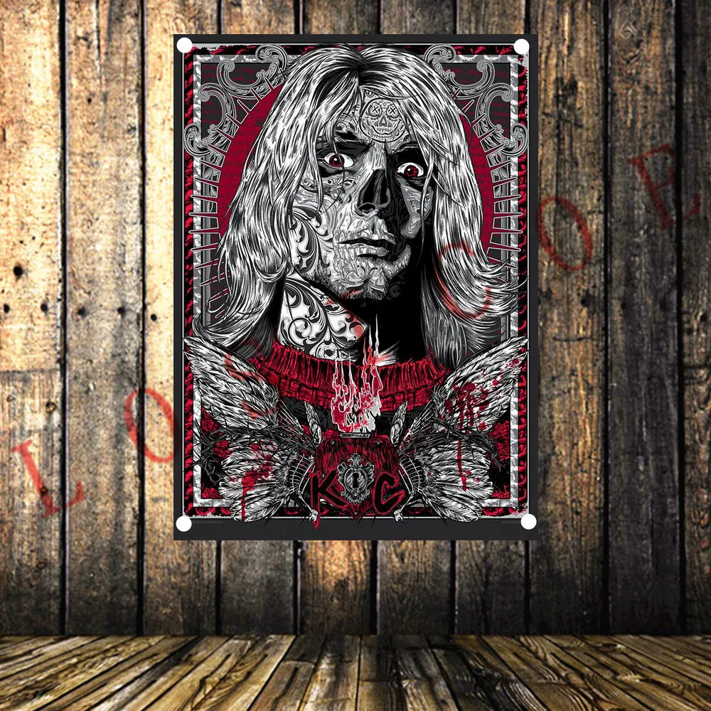 Постеры в классическом стиле рок-н-ролл для музыкальной группы популярный