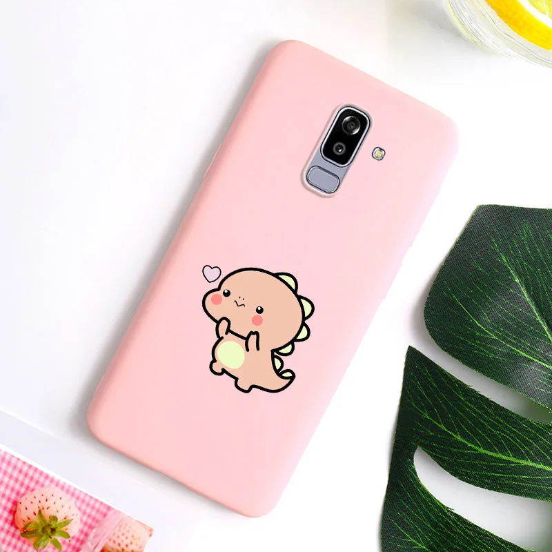 PinkI020 3D конфеты чехол для samsung Galaxy A50 A20S A70 A40 A10S A30 A60 J8 J2 J4 Core Plus J3 J5 Duo J6 J7 премьер-чехол s силиконовый чехол - Цвет: PinkI020
