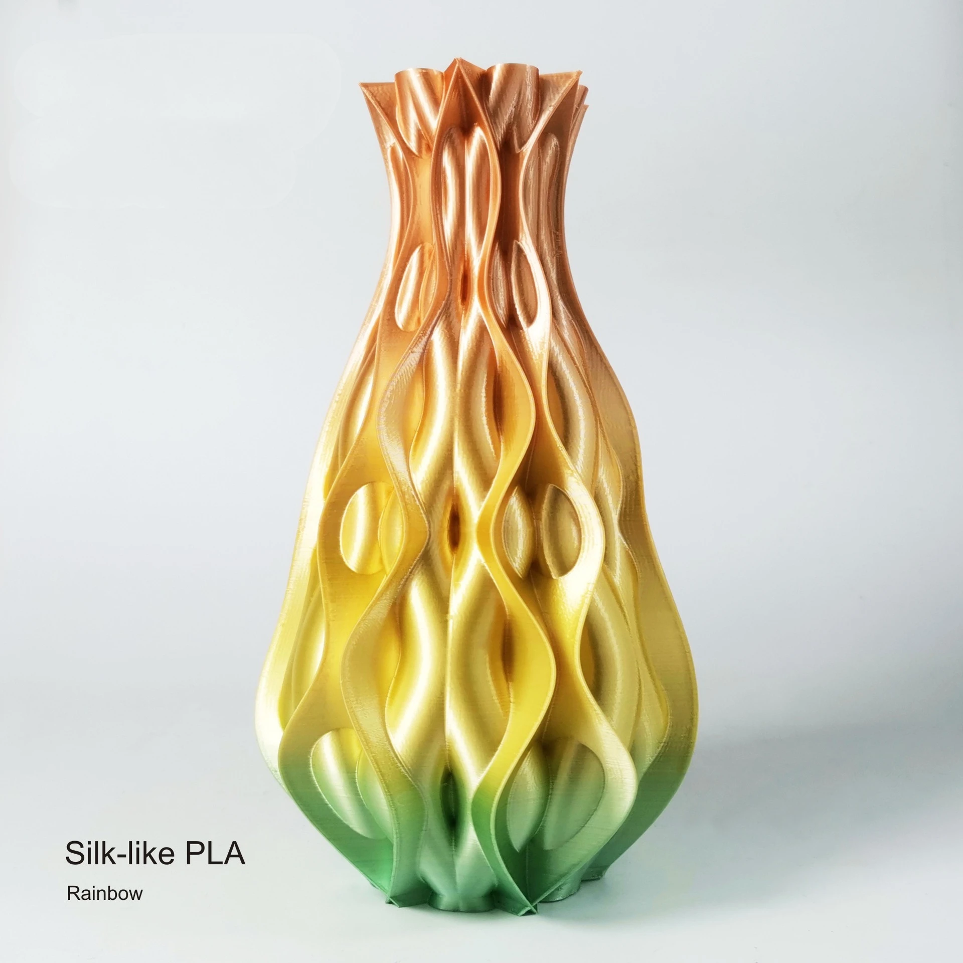 PLA Rainbow Silk like  3D Printer Filament 1.75mm 1kg Gradients A plate of multicolor Color mixing For Printing best sellers